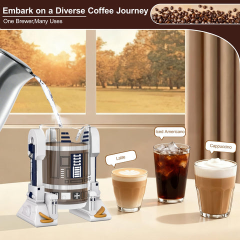 TEENKON French Press plunger with filter screen ensures smooth, sediment-free coffee.