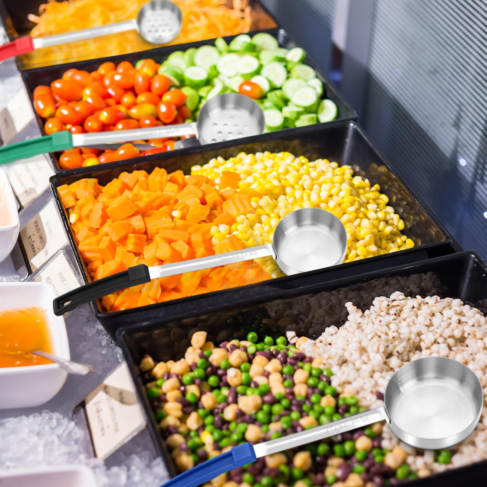 Teenyyou long-handle spoon designed for easy scooping and storage.