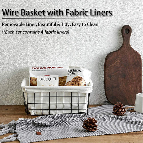 TEETOOKEA mesh design basket allows quick selection from any shelf.