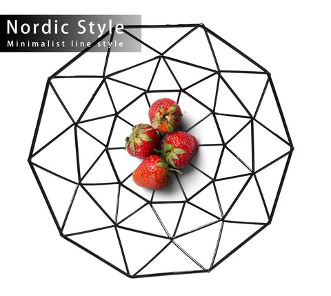 TEETOOKEA wire basket side view highlights airy design for air circulation