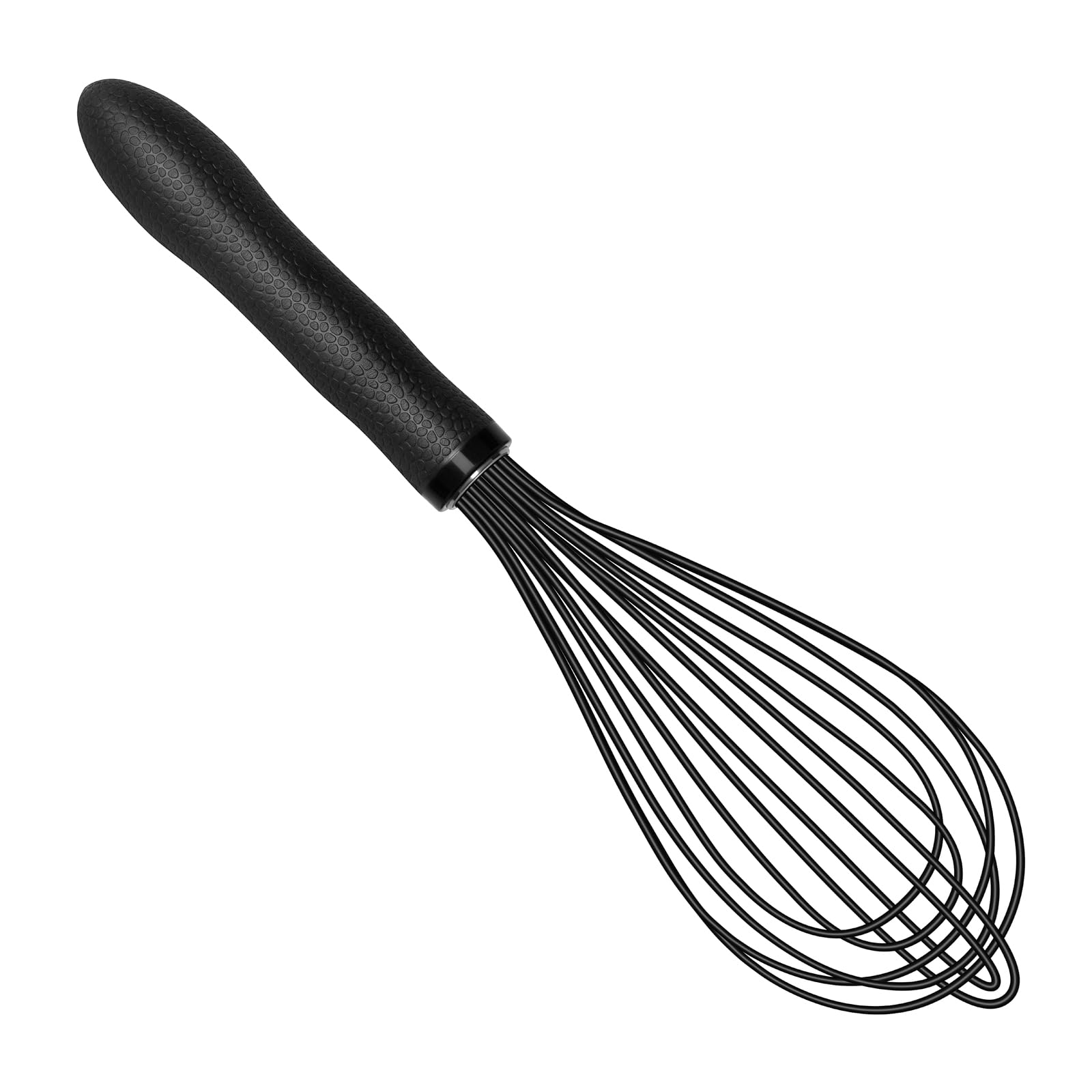TEEVEA 11-inch silicone whisk designed for comfortable, precise whisking.