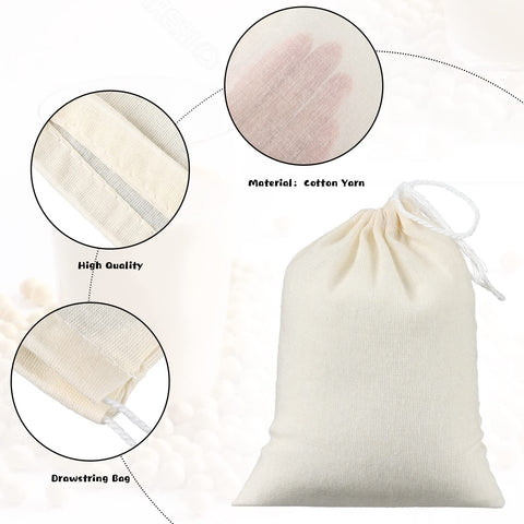 Tegeme tea filter bags reusable ideal for brewing clear, flavorful tea.