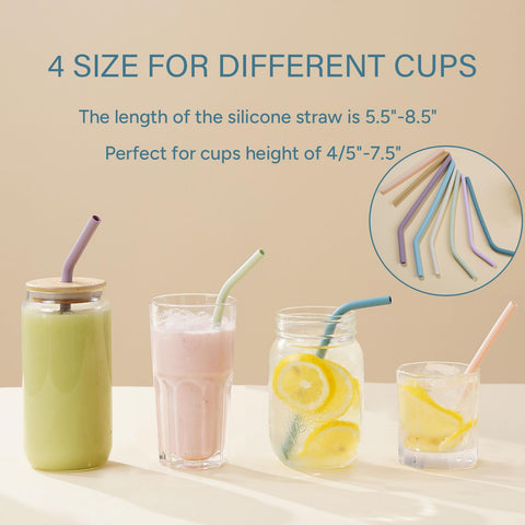 Tegion kid-size 5.5-inch straw suitable for small cups