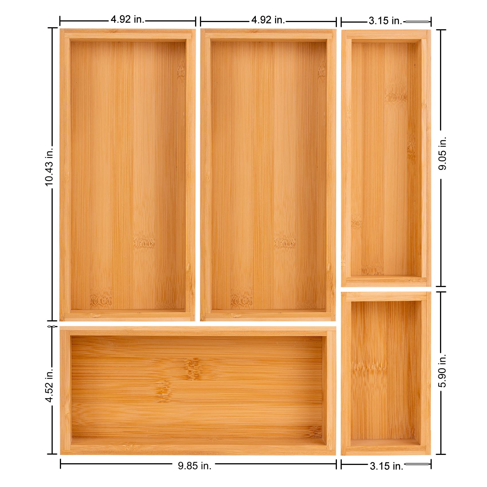 Teicui tea bag organizer drawer for organized tea bags and easy access.