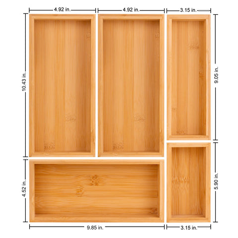 Teicui tea bag organizer drawer for organized tea bags and easy access.