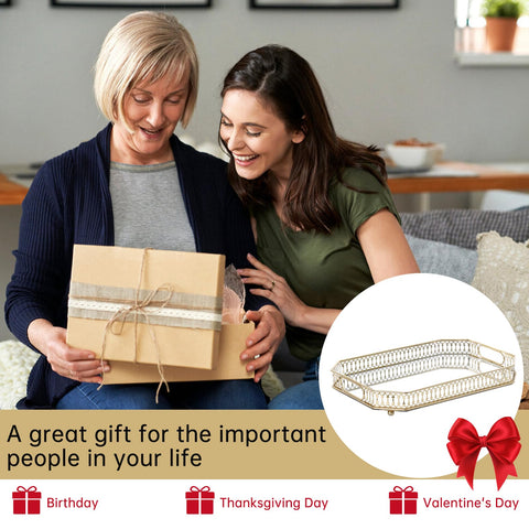 TEITEAI tray handles and lattice design provide form and function.