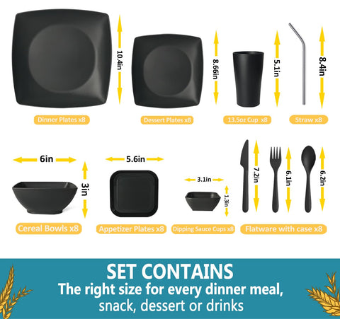 Teivio dessert plates resist chips and add a modern look to gatherings