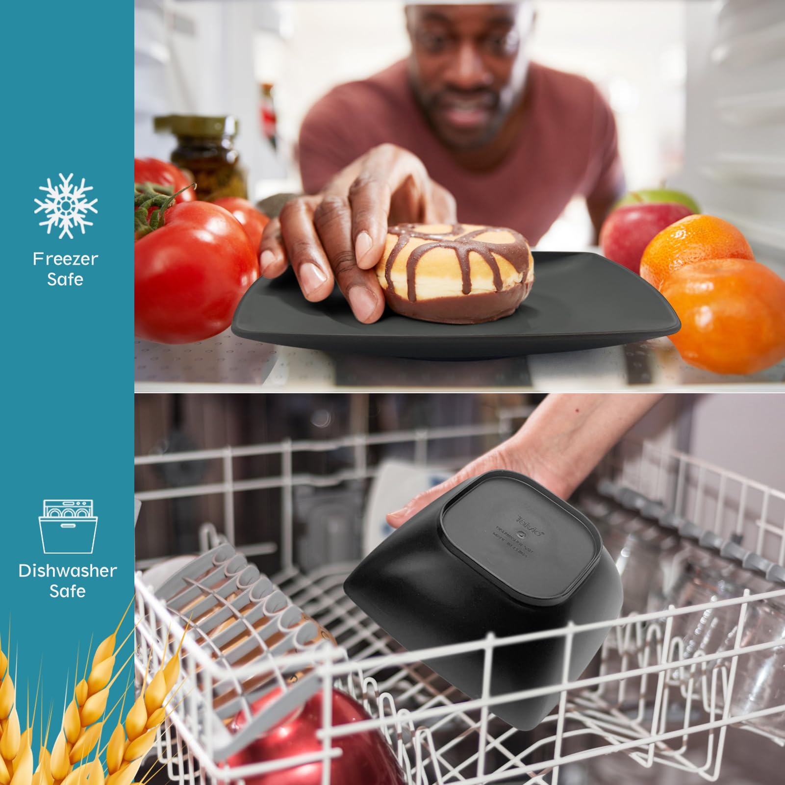 Teivio snack bowls are lightweight and kid-friendly for outdoor meals