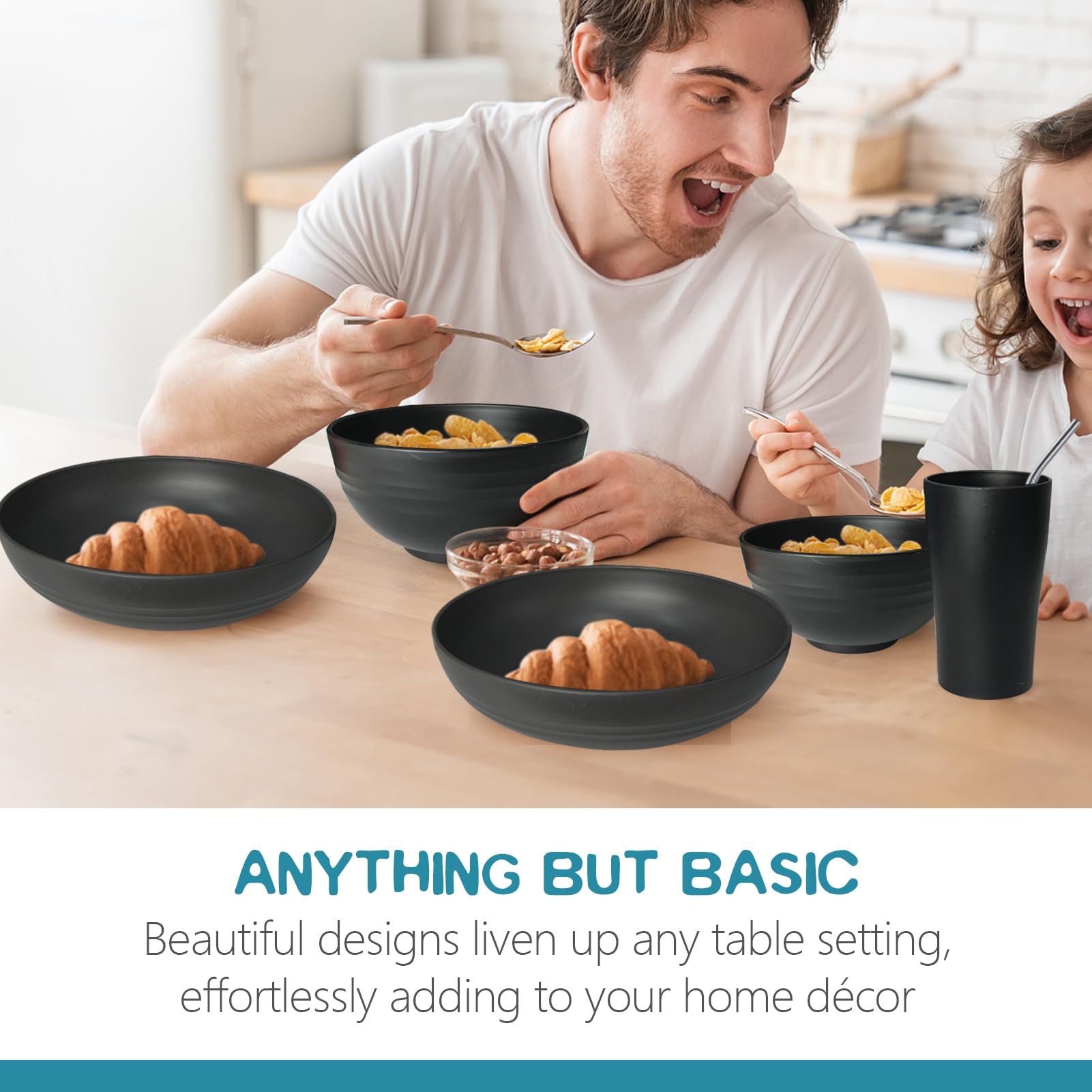 Teivio 88-piece appetizer plates ideal for starters and sharing.