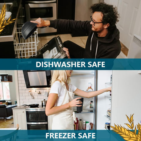 Teivio 88-piece cereal bowls BPA-free, lightweight for kids.