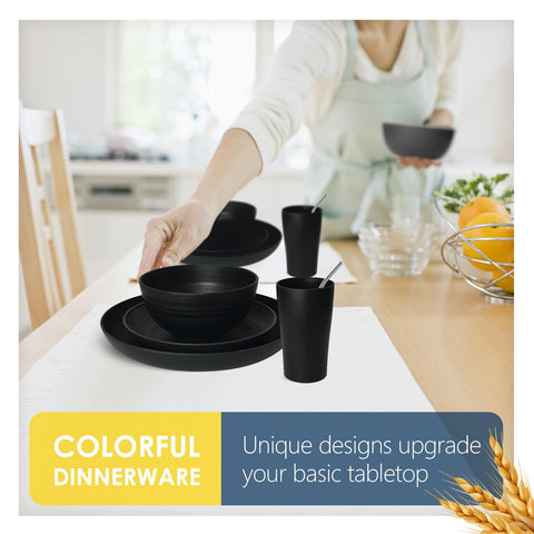 Teivio 88-piece pasta bowls perfect for family pasta nights.