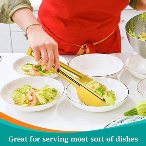 Teivio mirror-polished finish keeps utensils bright and clean