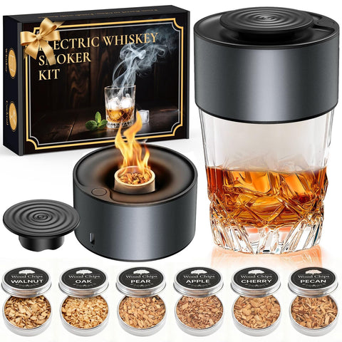 TELAVIT electric whiskey smoker kit overview with compact design