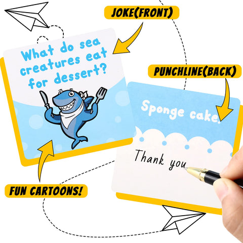 Teling notes show back-side space for writing personal messages to kids.