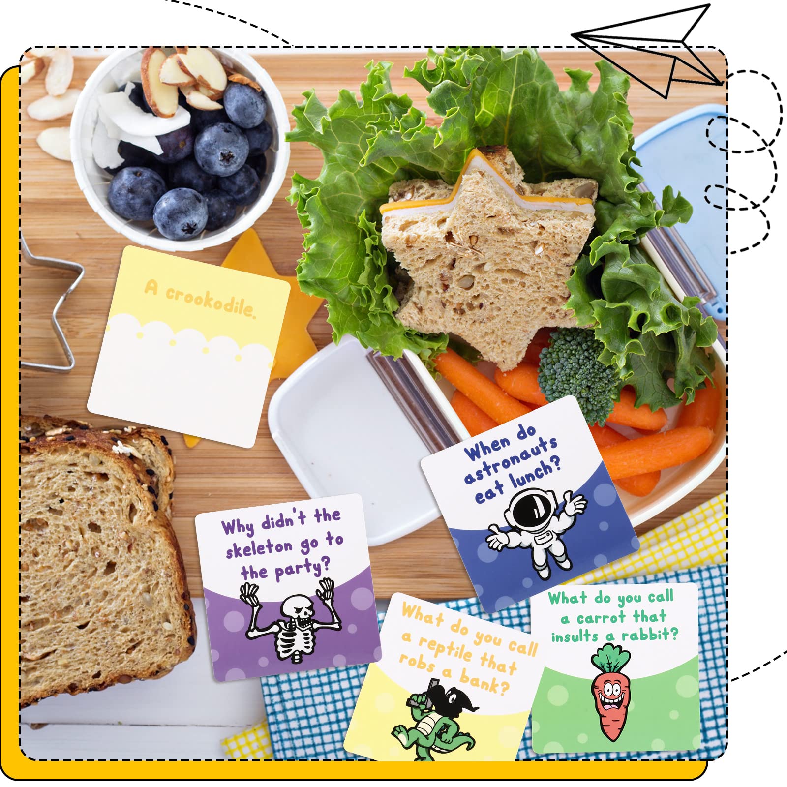 Teling notes feature cute illustrations and bright colors to engage children.