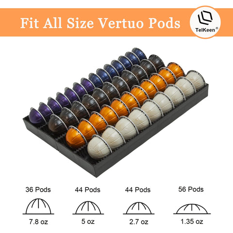TelKeen anti-slip pads protect the organizer during daily use and prevent spills