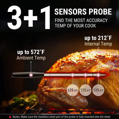 TempSpike Pro detachable probe base for flexible cooking configurations