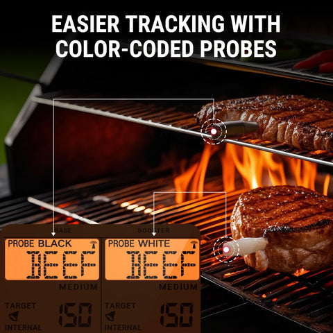 TempSpike ThermoPro 2000FT NSF-certified materials for safe cooking.