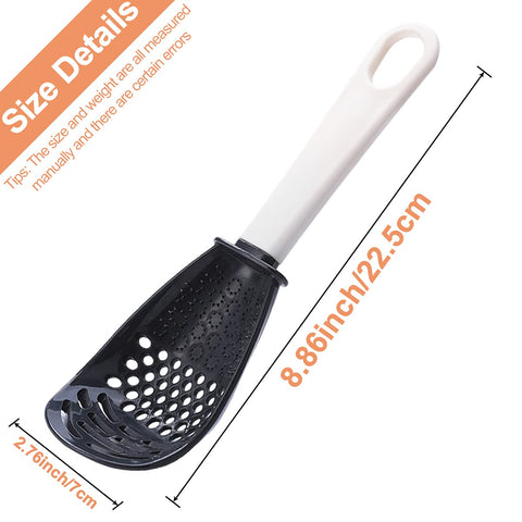 Tendiren 2PCS spoon for mashing potatoes with strong plastic grip.