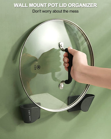 Tendiren ABS lid holder design stays stable and reduces clutter in the kitchen.