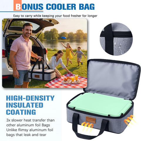 TENDWARE blue gift box packaging ideal for birthdays and holidays