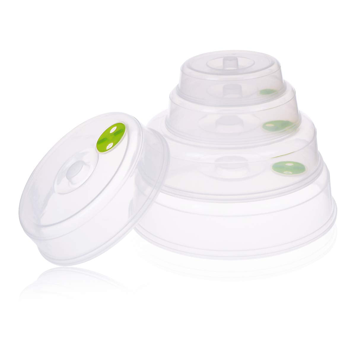 TENINYU large-cover keeps counter clean and fits larger plates.