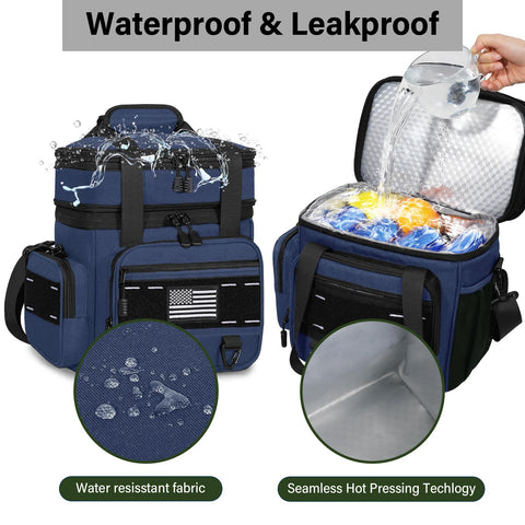 TENKIST blue interior insulation shows temperature-maintaining layer for fresh meals