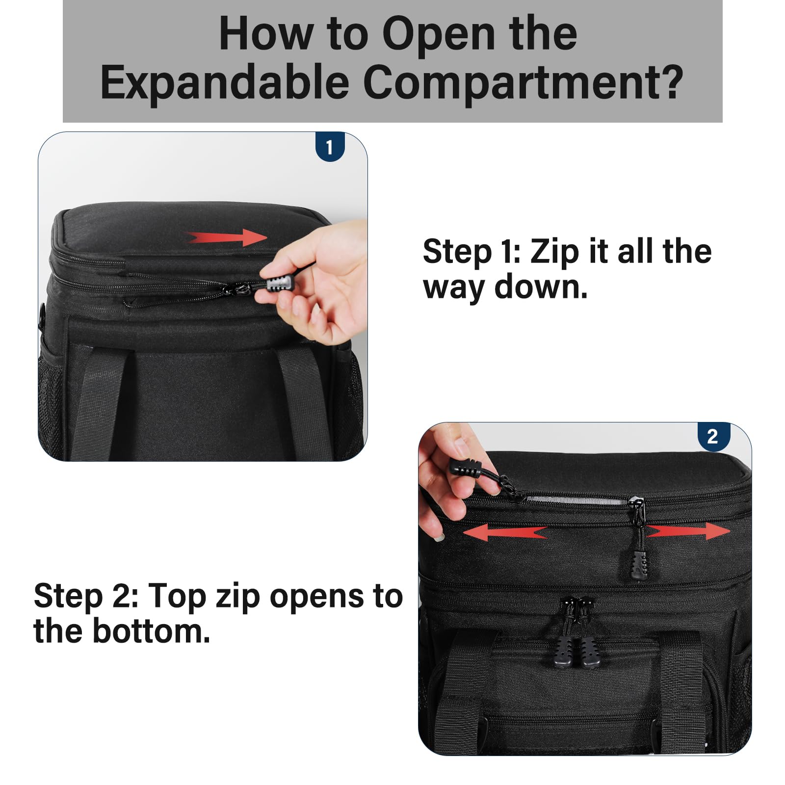 TENKIST adjustable shoulder strap for comfortable carrying.