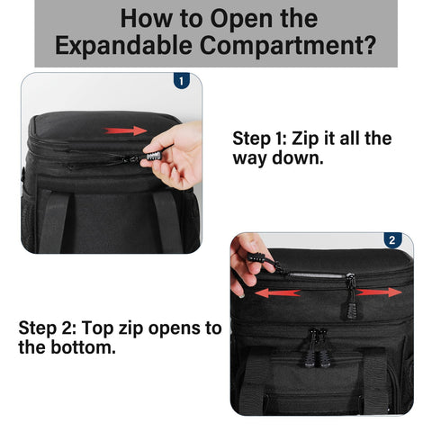 TENKIST adjustable shoulder strap for comfortable carrying.