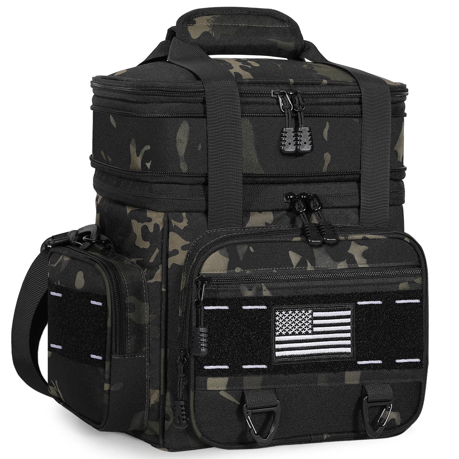 TENKIST lunch box side patch area for customization and durability.