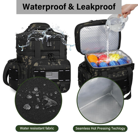 TENKIST top compartment expanded for extra dry storage on busy days.