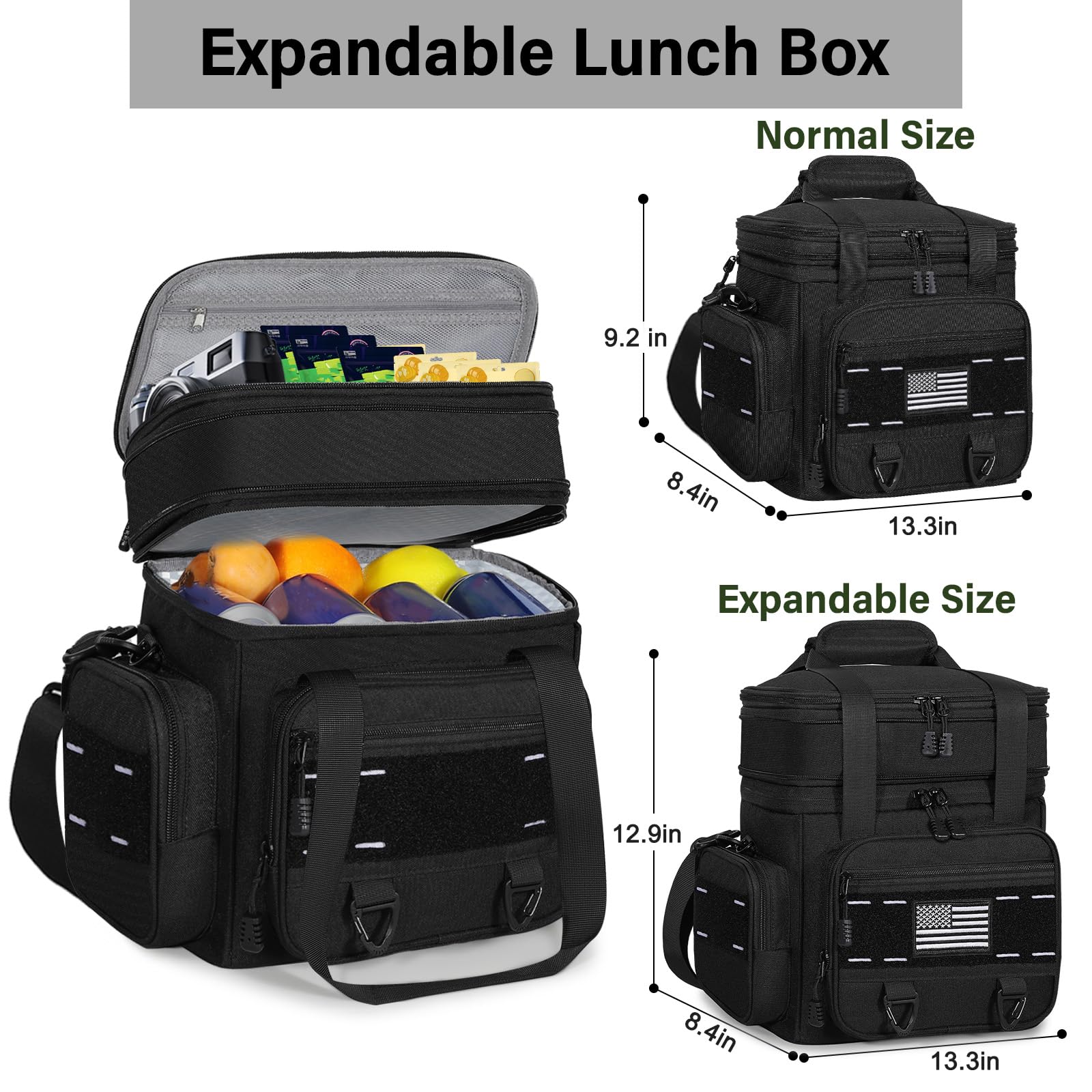 Leakproof waterproof design minimizes spills during travel and outdoor adventures.