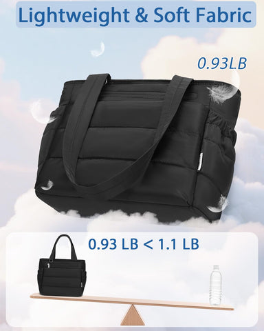 TENKIST Lunch Box Tote Bag adjustable strap for comfortable hands-free carrying