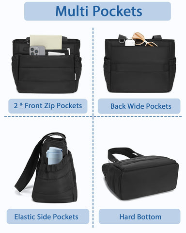 TENKIST Lunch Box Tote Bag with large capacity for work lunches and travel