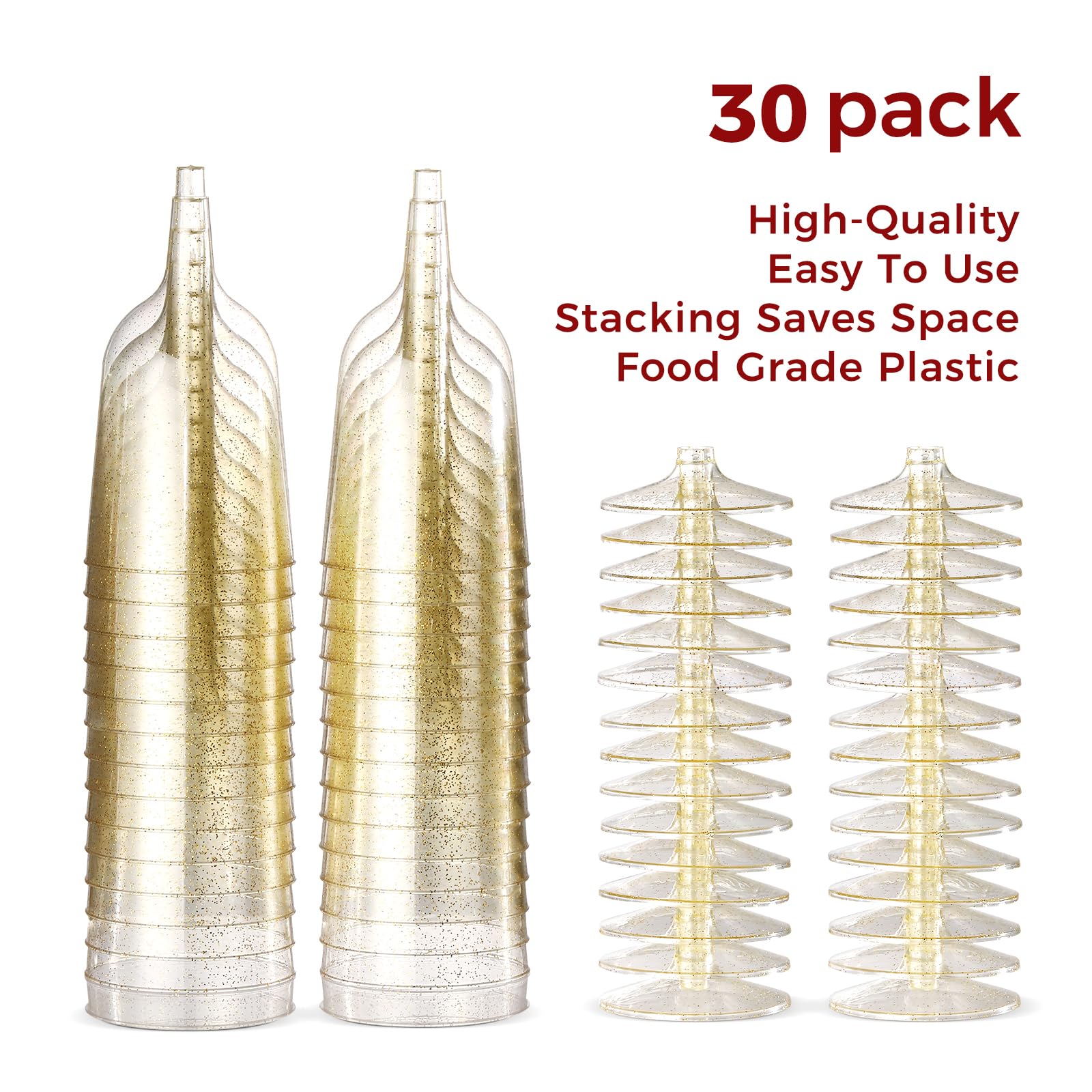 TENYASEN food-grade plastic ensures safe, recyclable partyware