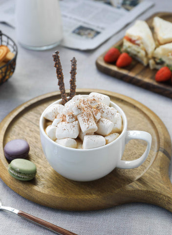 Teocera oven-safe mug suitable for keeping soups warm after baking.
