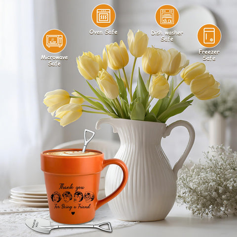 TEOUIOS ceramic mug safe for microwave and dishwasher