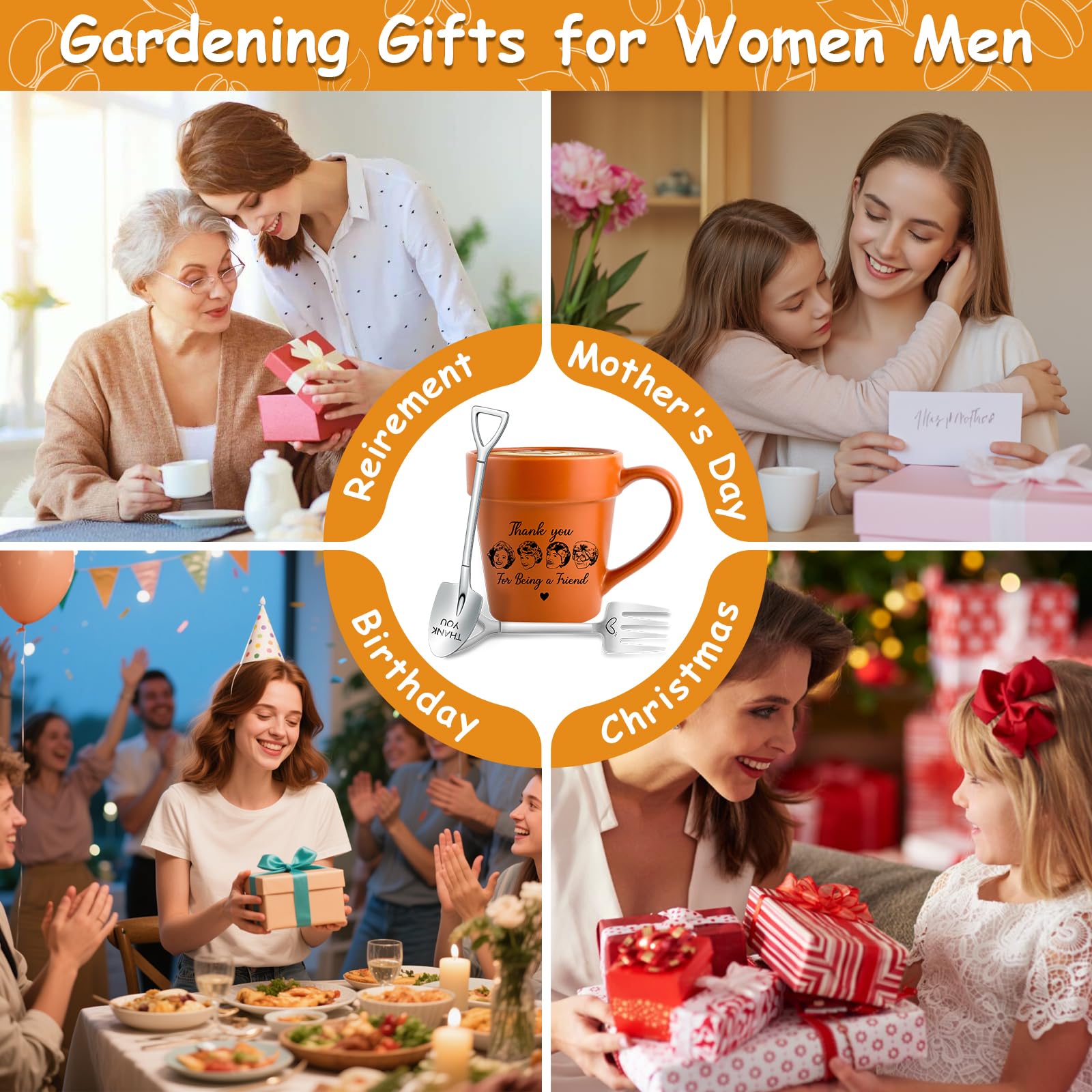TEOUIOS retirement or birthday gift mug for women friends