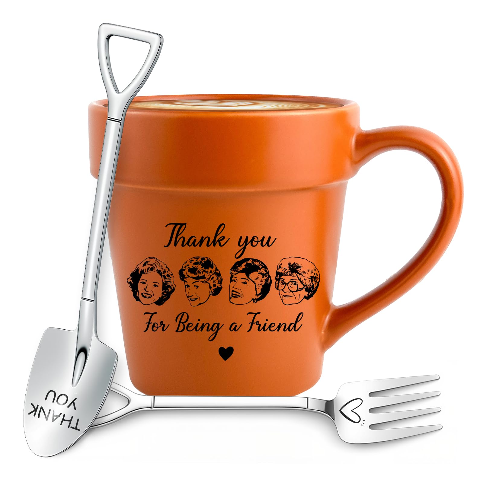 TEOUIOS double-sided mug with Golden Girls quote, ideal for fans