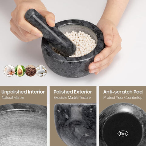 Tera large mortar 5.5in diameter for bigger batches