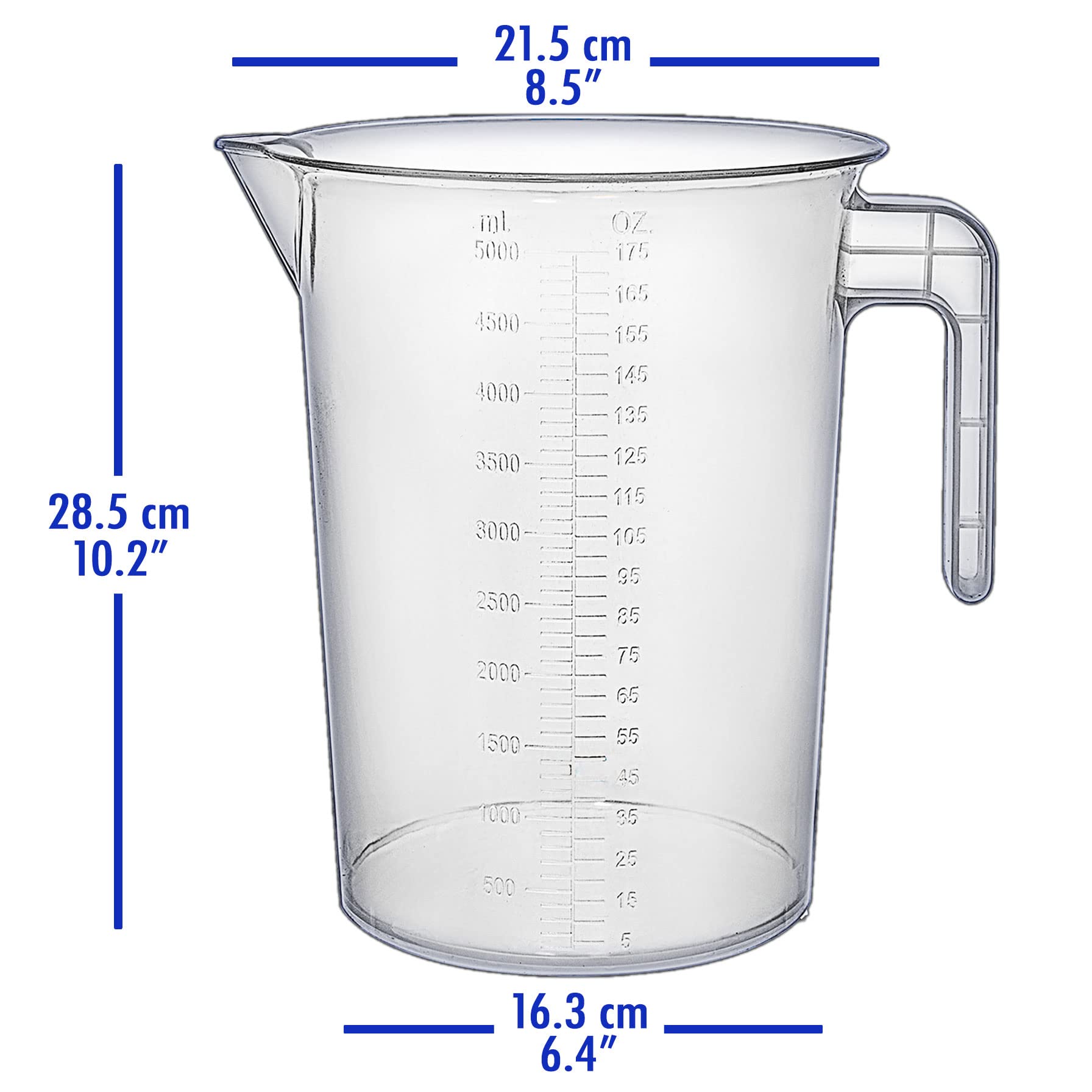 Terbold 5L pitchers used in food service environments.