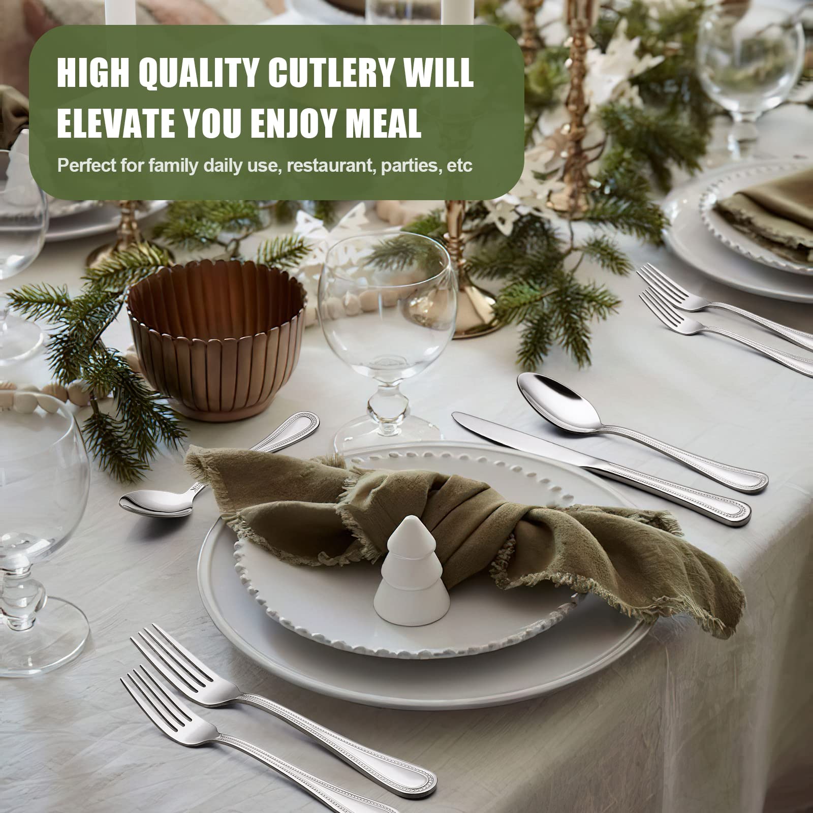 Terlulu ergonomic handles provide balanced comfort during meals