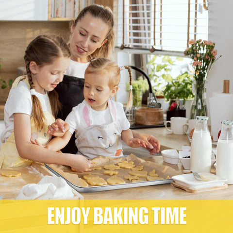 Terlulu multi-use baking sheet suitable for cookies, vegetables, and more.