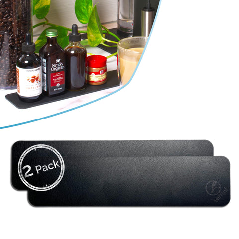 Ternal DripGuards 2-pack absorbs counter spills for a cleaner workspace.