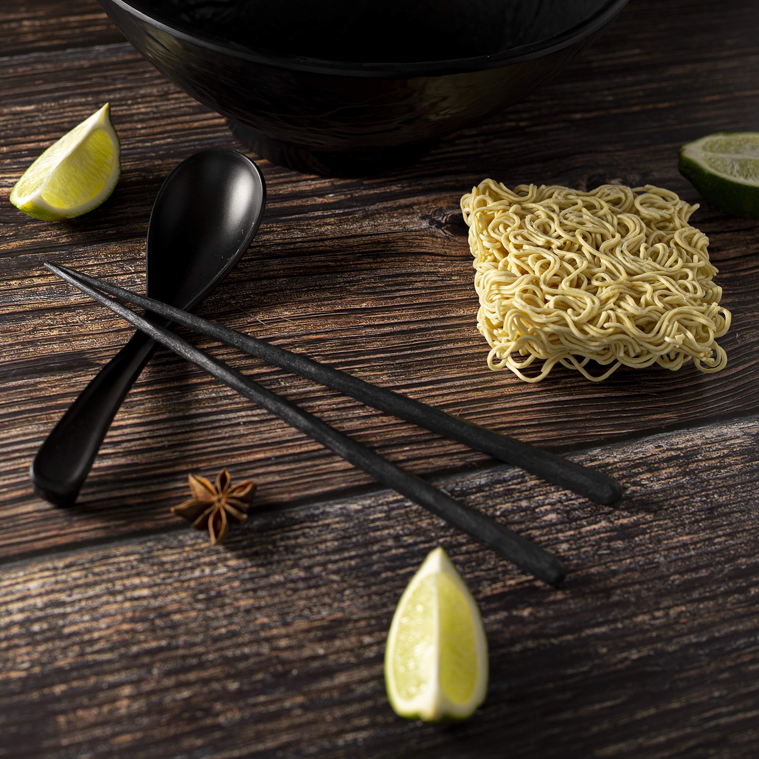 Terra Home melamine is dishwasher-safe for easy cleanup.