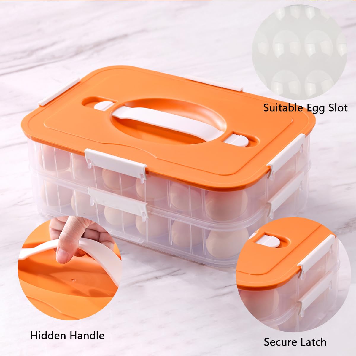 Terukir egg-slot-protective-design protects eggs from cracking