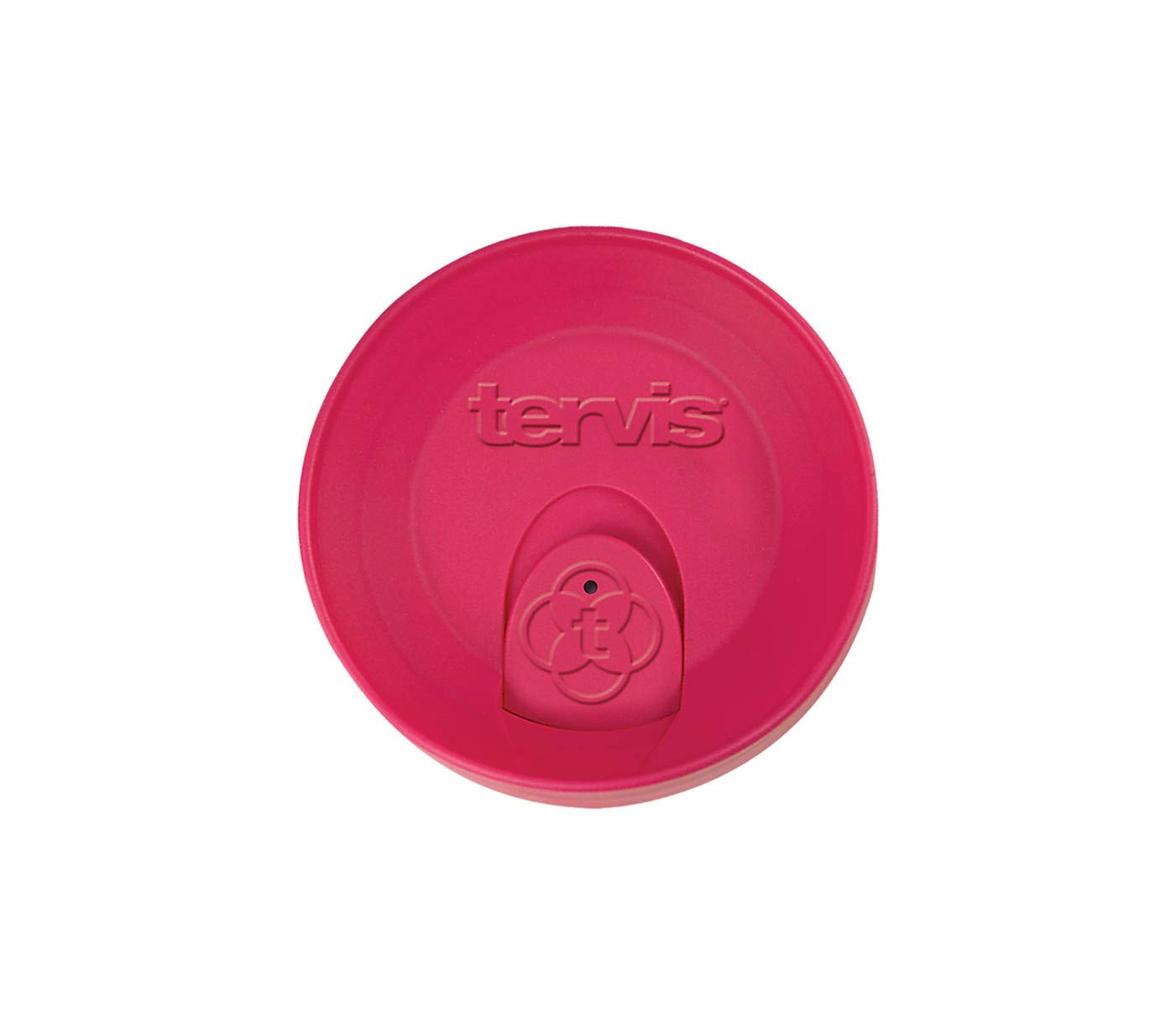 Tervis travel lid in orange fits 24 oz tumbler, secure seal for hot or cold drinks.