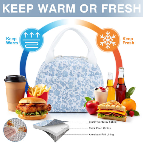 TESAFNG easy-clean lining allows quick wipe-down after meals.