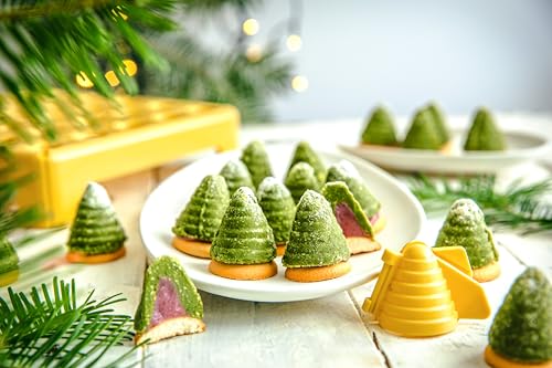 Tescoma Beehive cookie stamp in yellow for charming nest-shaped treats