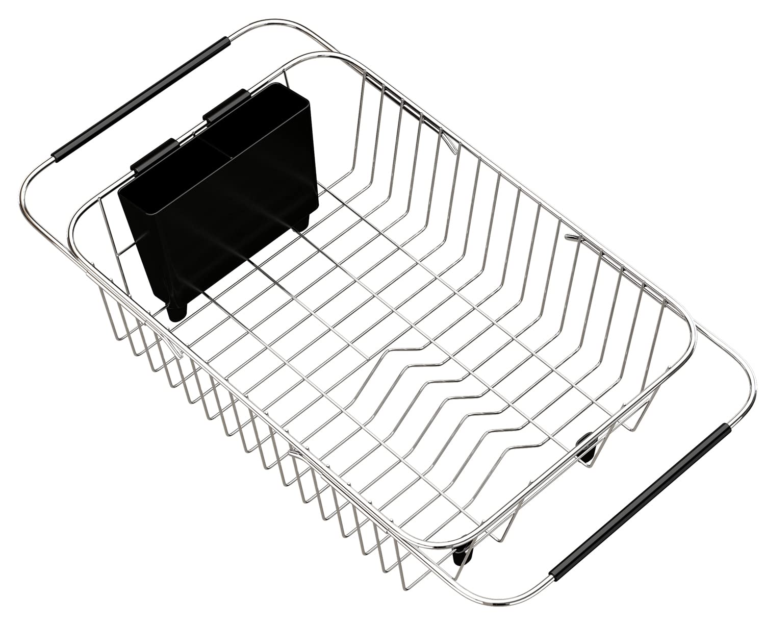 TESOT dish rack drying cups and plates, efficient after washing.